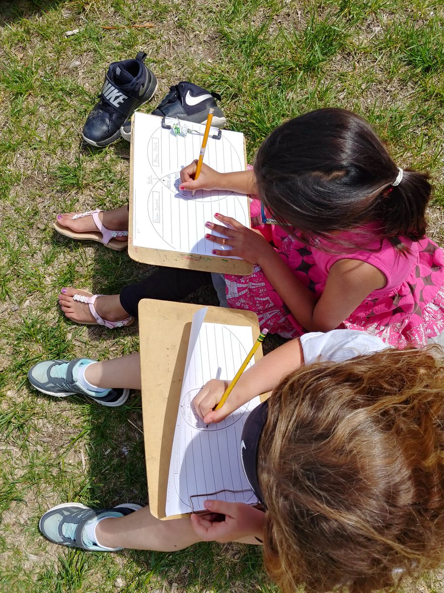 ltylerkc's tweet photo. First graders compare and contrast Dum Dums and Blow Pops, it was a beautiful day to be outside learning!! My goal is keeping these Littles engaged until the last day #PCR3Proud #compasselementary https://t.co/ChMNJaVdCR
