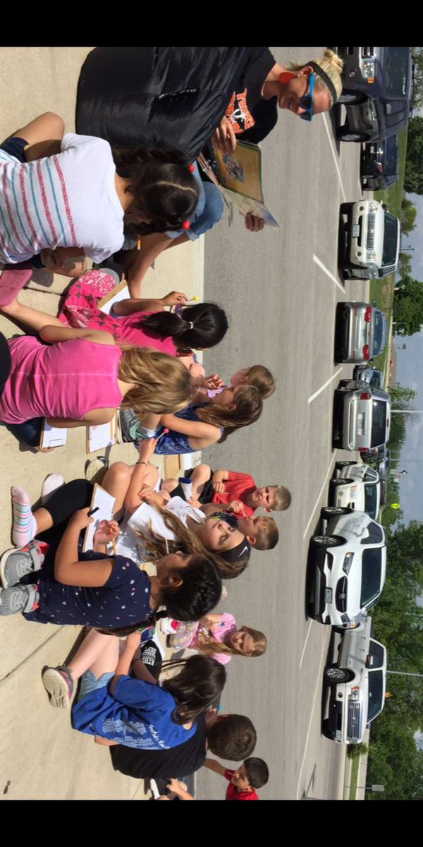 ltylerkc's tweet photo. First graders compare and contrast Dum Dums and Blow Pops, it was a beautiful day to be outside learning!! My goal is keeping these Littles engaged until the last day #PCR3Proud #compasselementary https://t.co/ChMNJaVdCR