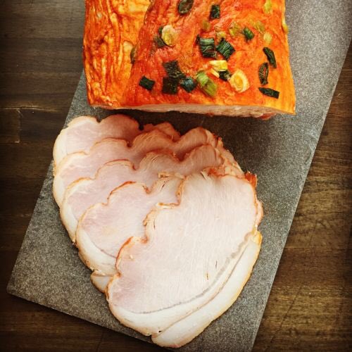 GoosetheMarket's tweet photo. #PrepSecret Checkered Flag Pork Loin for #MemorialDay Weekend: order yours + Smoked Pimento Cheese w/Peppadews &amp; Bacon at https://t.co/qAayD2lGu5 https://t.co/PWdJl0MFVA