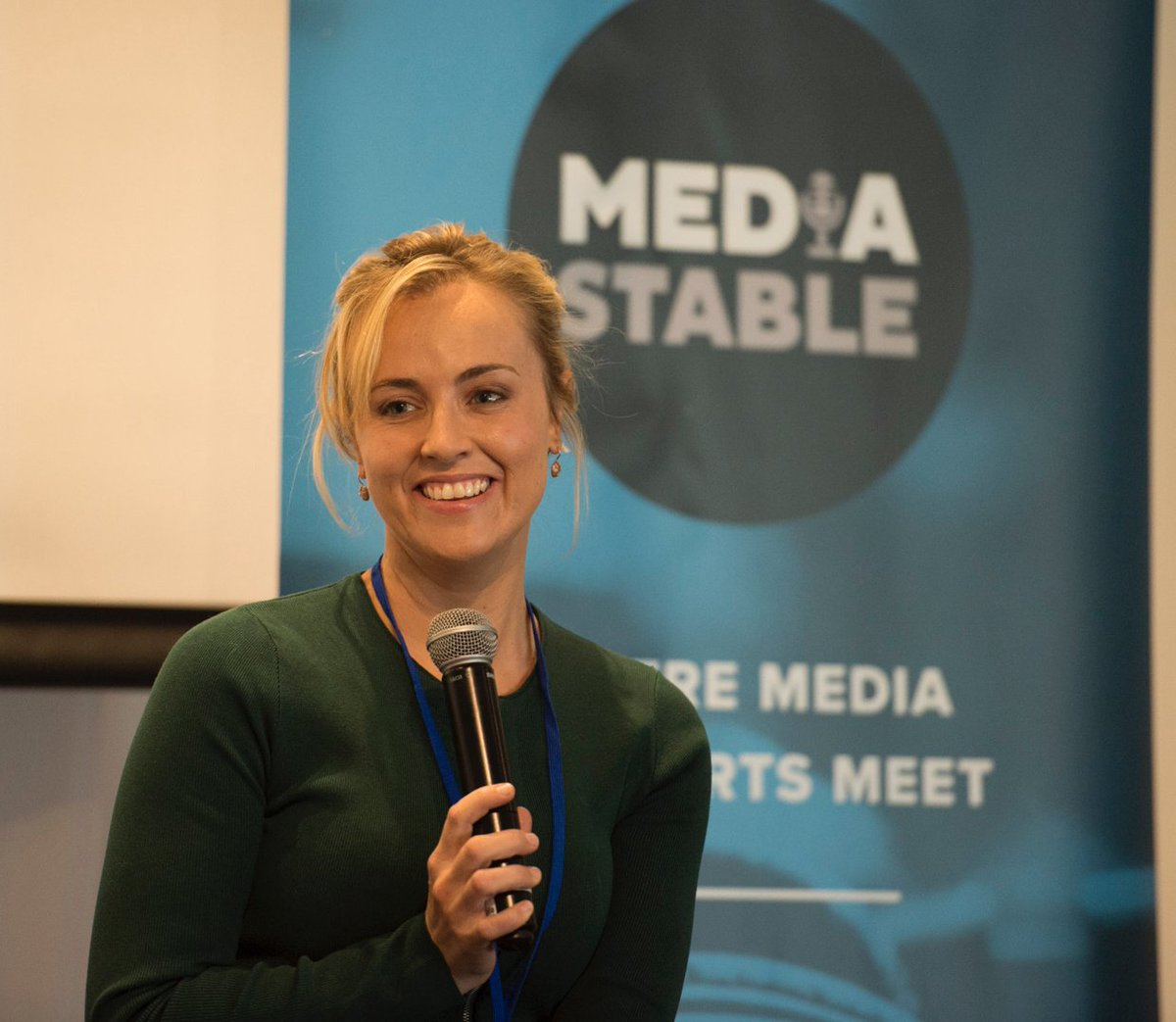 julianmasters's tweet photo. It's all about your story and exclusivity when pitching a media spot #meetthemedia @Nic_Hayes speakers @LeeSteele_ @GenoveseMichael @ericajo888 https://t.co/6qQP1g7HGE