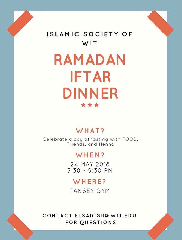 WITdiversity's tweet photo. We hope to see you there! Ramadan Mubarak 🌙🌙 https://t.co/iYagguHlOf