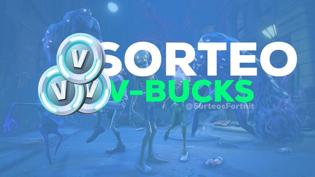 SorteosFortnit's tweet photo. 🎁SORTEAZO🎁
- Premio: 7500 V-Bucks! 💸💸
- Ganador en 72 horas ⏱⏱⏱
- Requisitos para participar:
   • Dar RT
   • Seguir a @SorteosFortnit 

#Fortnite #Sorteo #SorteosFortnite https://t.co/NfzpKHnrZA