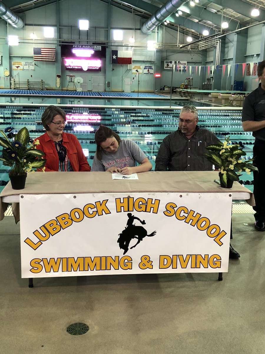 Lubbock Swim Dive On Twitter Congratulations To Lubbock High S