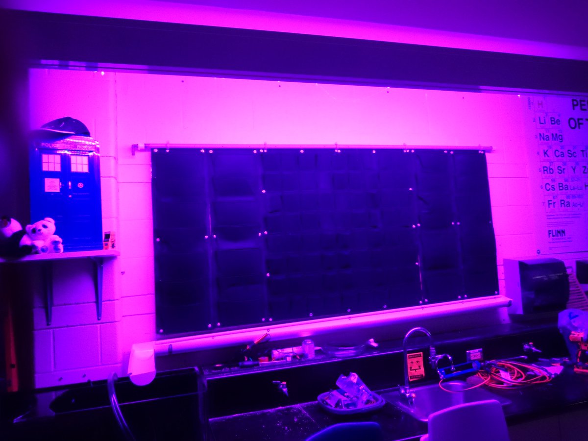 WestwoodGI's tweet photo. Installing lighting today and part of the water exchange system for the #NetZeroEnergy #Aquaponics project! @MrDulku @WWhighschool @FMPSD #YMM #BPAPlusForEnergy https://t.co/cDzvRxEKQr