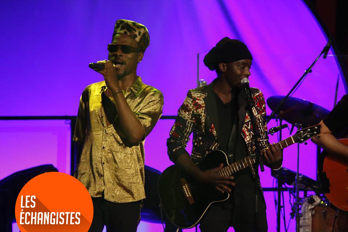Un vent de fraicheur musical dans le studio 43 avec Pierre Kwenders et ILAM! Avez-vous aimé leur duo? 💃🎉 #Leséchangistes
