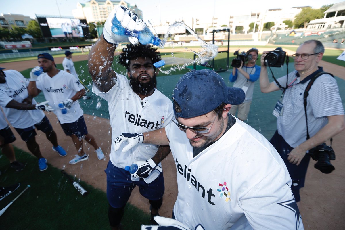 reliantenergy's tweet photo. Just in: The Reliant Home Run Derby raised $50,000 with the @dallascowboys to benefit @SalArmyDFW. Thanks to everyone who came out to support our community! #ReliantHRD https://t.co/9B18K5W8OG
