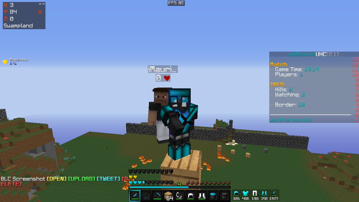 BestJujuy's tweet photo. UHC @JSharksUHC FFA Win!!! 

OMG toda la gente esta quiteando de MC </3 
DEDICA3: @PaToBEAST11 https://t.co/HisciL18c1
