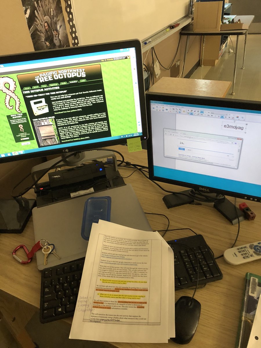 Hey <a href="/kbhildebrandt/">Dr. Katia Hildebrandt</a> , taught mine and Shantel’s digital citizenship/literacy lesson from edtc400 to my grade 7/8’s today! Success!