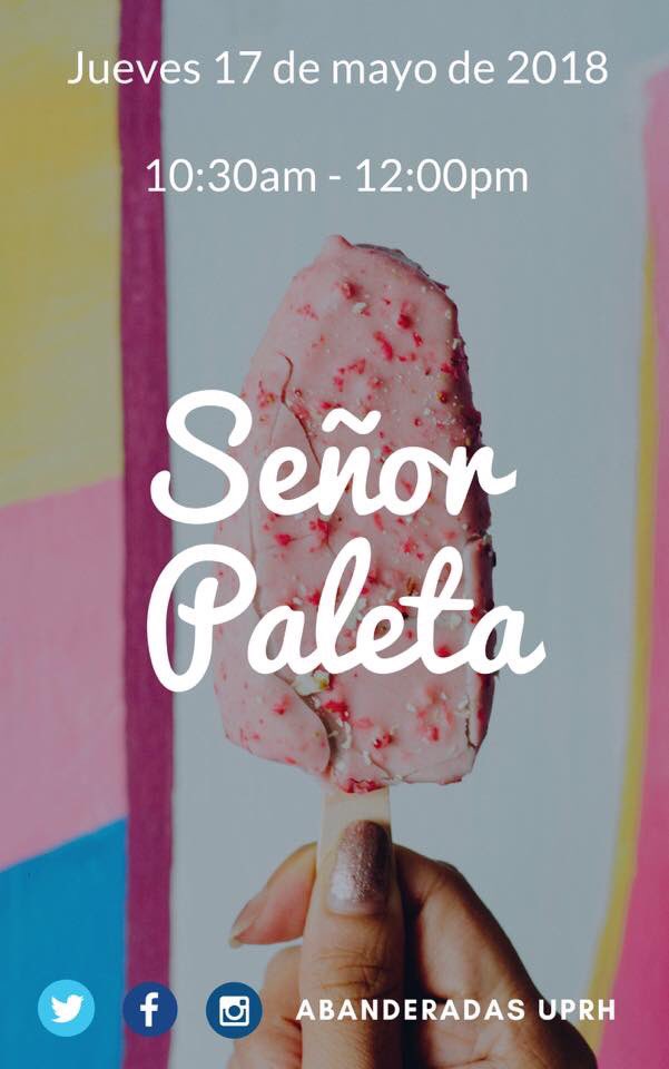Saaanndriii's tweet photo. MAÑANAAA, pasa y cómete un hot dog y no te olvides del postreeee con una paleta #DanceTeamUPRH #AbanderadasUPRH https://t.co/eY0QvutupC