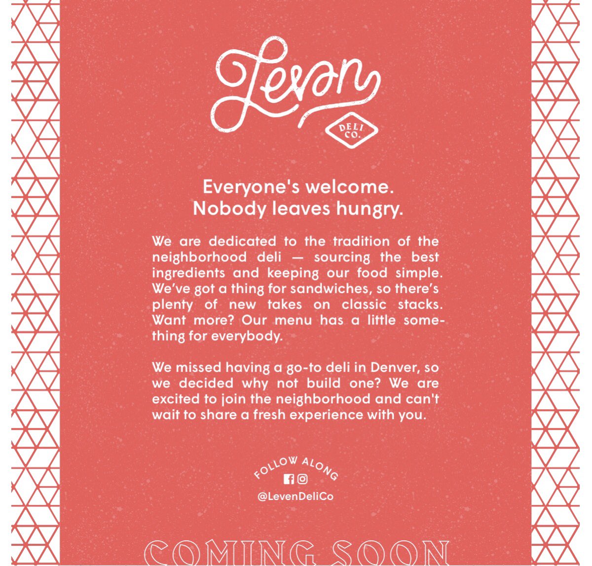 Interested in the why behind <a href="/levendelico/">LevenDeliCo</a>? This is our vision. We are thrilled to join the #GoldenTriangle neighborhood &amp; look forward to welcoming you this summer.