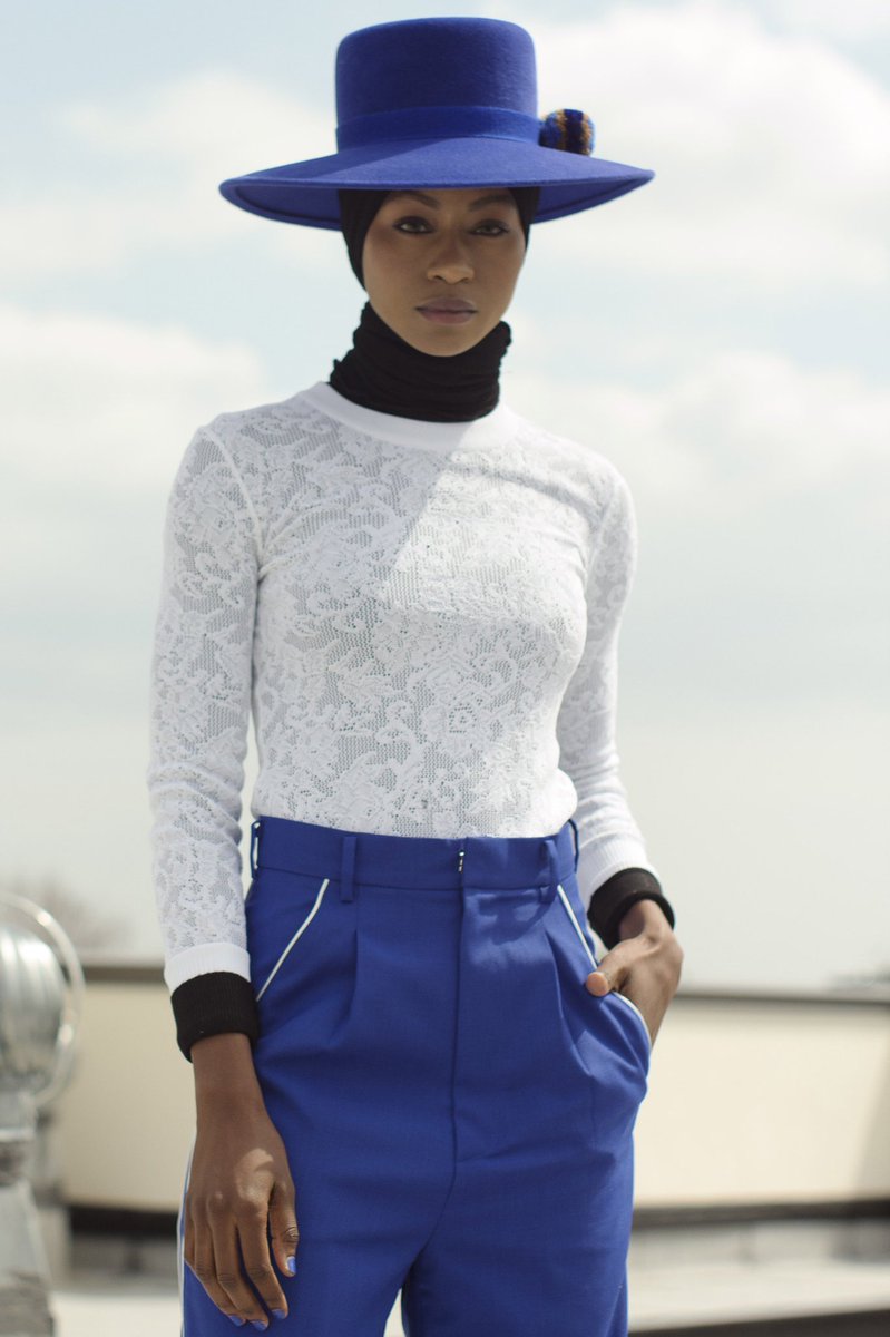 28models's tweet photo. Kadija Diawara by April Pabon ・
・
・
#model #blackmodel #melanin #beauty #fashion #blue #hijab #diversity #kadijadiawara #fashion #swag #hat #stylish #28models #star #photooftheday #muslimgirl #muslim #egyptian #survivor #newface #fresh #twentyeight #bethechange. https://t.co/SA5cUM1KQl