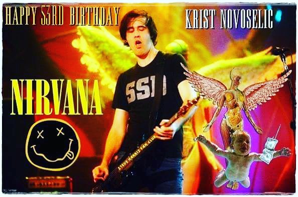 Happy 53rd Birthday Krist Novoselic   