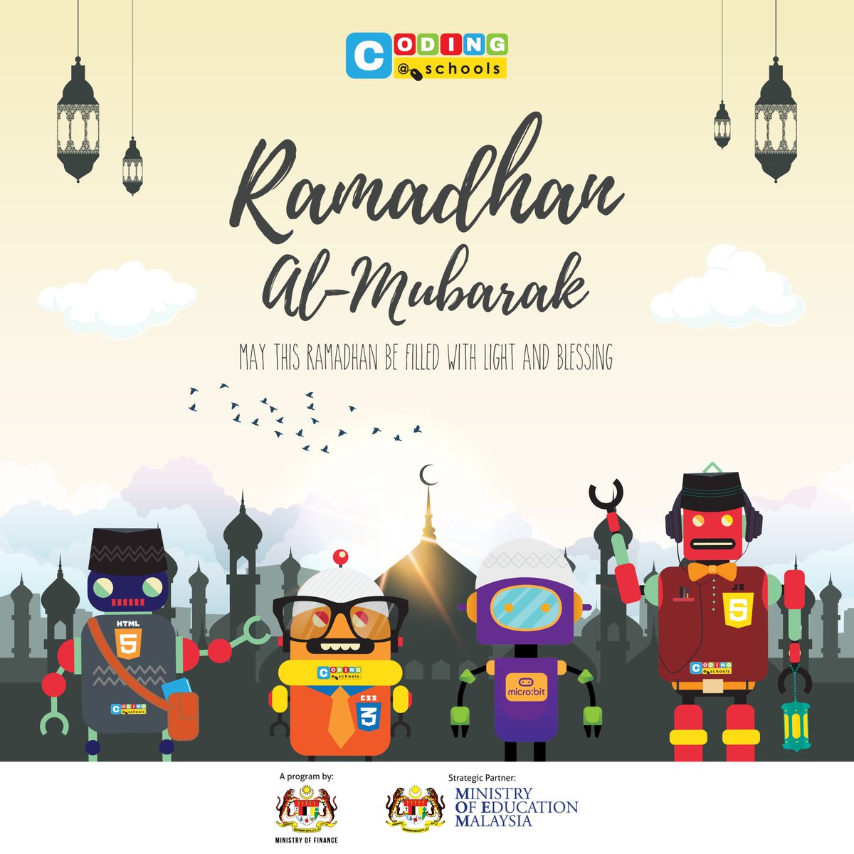 codingatschools's tweet image. Wish you all a very Happy Ramadan Mubarak.
May this Ramadhan be filled with Light and Blessing 🌙🕌

#codingatschools 
#codingatschools2018