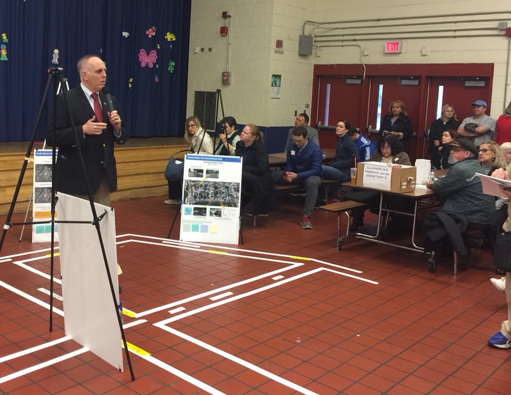 EdforBoston's tweet photo. Thank you @mbta @bostonbtd for community meeting tonight re bus service proposals. Thank you to residents for enthusiasm &amp; feedback. Investment &amp; improvements to service critical &amp; will continue dialogue. Bus lane for L &amp; Broadway area unlikely to alleviate congestion as intended https://t.co/T1u8QUqulW
