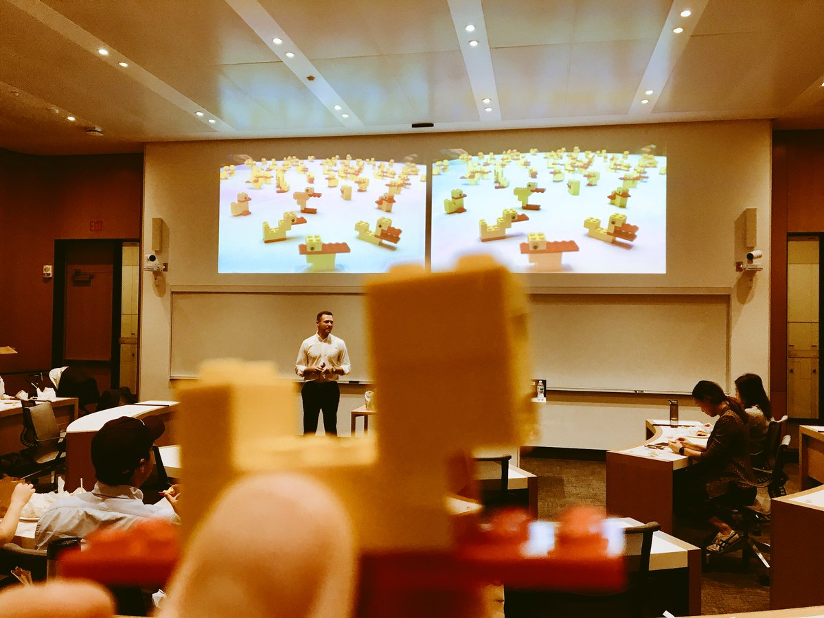 dbingyou's tweet photo. One duck, six bricks, endless creativity. We’re never too old for #PlayfulLearning! Thanks for the reminder, @kdkostrzewski and @LEGO_Education. https://t.co/USz7HLcF9R