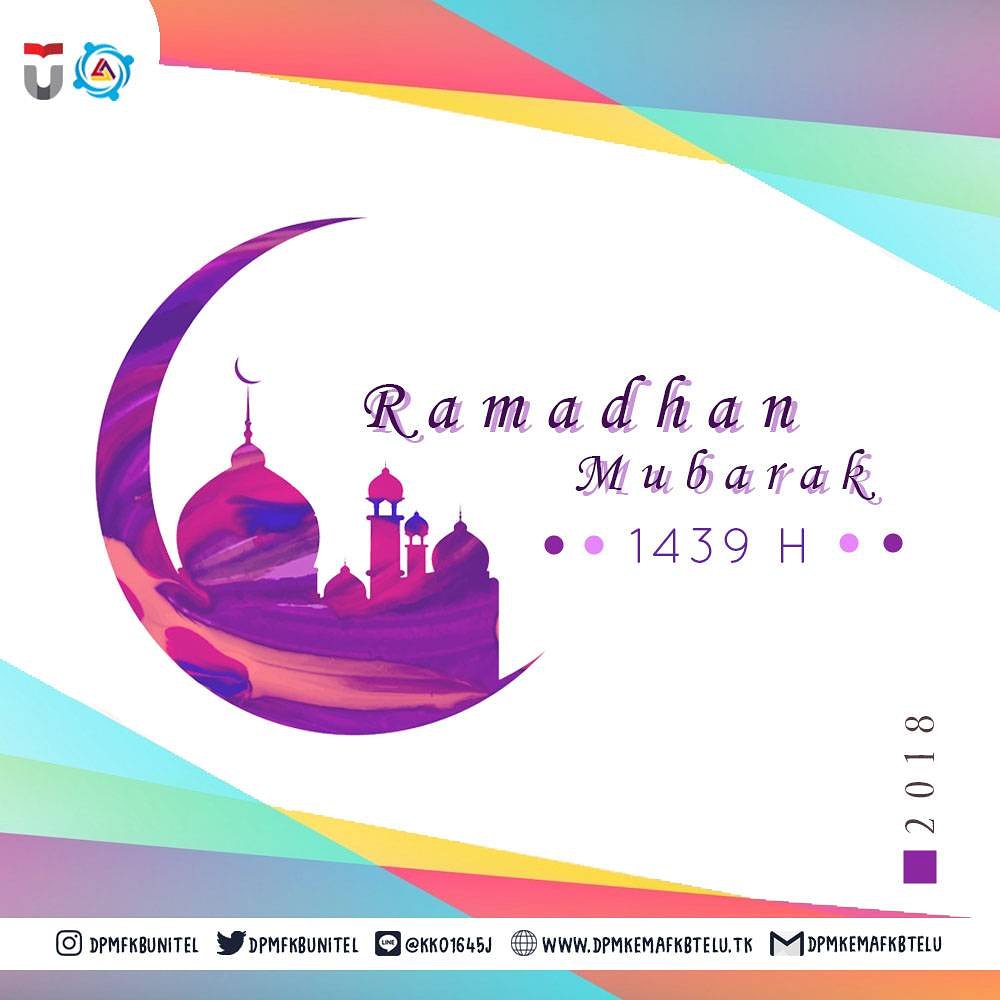 [ MARHABAN YA RAMADHAN ]

Tidak terasa kita telah kembali pada bulan suci ramadhan.
Bulan yang dinanti-nantikan oleh umat muslim.

Selamat menjalankan ibadah puasa dan mohon maaf lahir dan batin 🙏🏻

----------------

#DPMHADIRUNTUKMAHASISWA
#DPMFKB2018