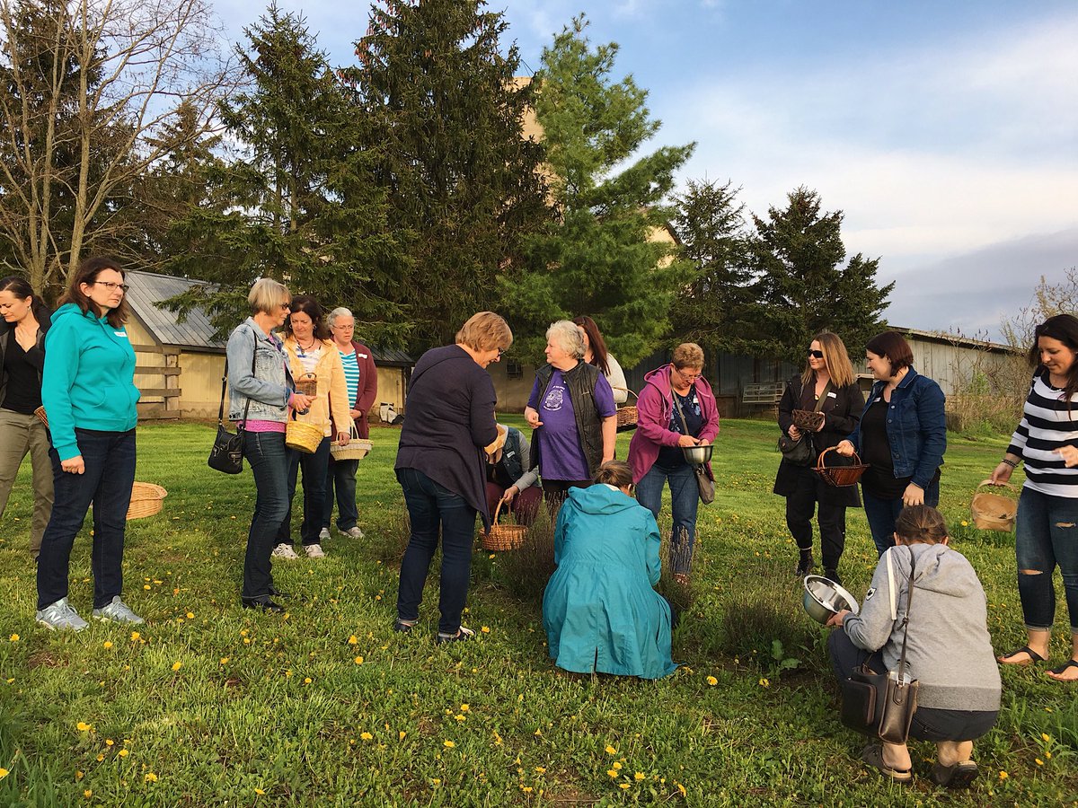 From_The_Meadow's tweet photo. A BIG thank you to everyone who came out to our Herb Walk and DIY Night at the farm! We hope you all had as much fun as we did! 🌿

For those of you who could not make it, stay tuned for future events and stop by our Spring Open House on May 26th at the Farm from 10-4! 📆 https://t.co/YOyofscLK9