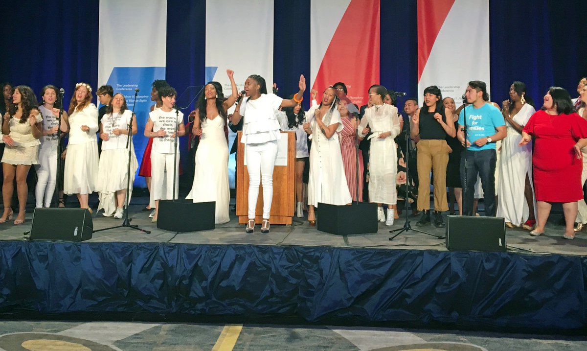 HRC was proud to attend The Leadership Conference on Civil and Human Rights dinner this evening!