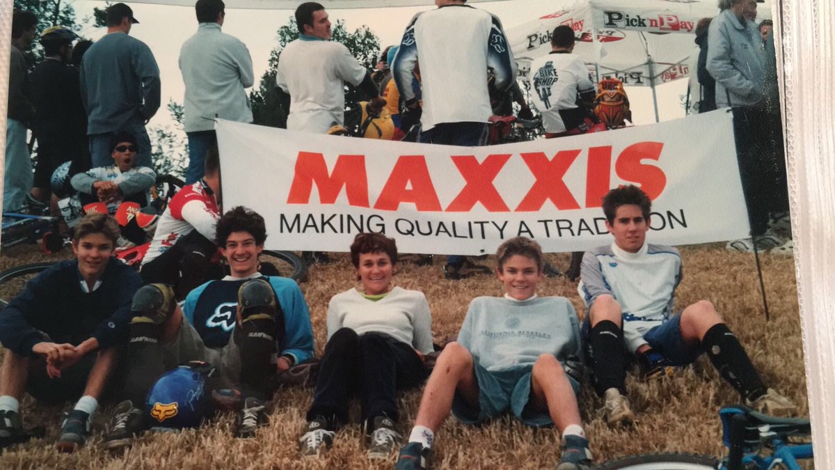 OliverMunnik's tweet photo. Rat sent this to me the other day.
No bullshit. Just bikes.
Great memories from Knysna Memorial DH down Simola ~2002
Our Mum (in the middle) was our shuttle driver for the weekend ... Serious and I have big boots to fill!
#weride https://t.co/UF0i9DiElu
