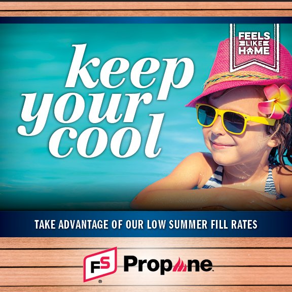 FSCooperatives's tweet photo. There are many reasons to have your propane tank summer filled. Contact your local #FSPropane specialist today to find out which of those reasons might best benefit you. #propane #FeelsLikeHome https://t.co/nxOmlohfBa