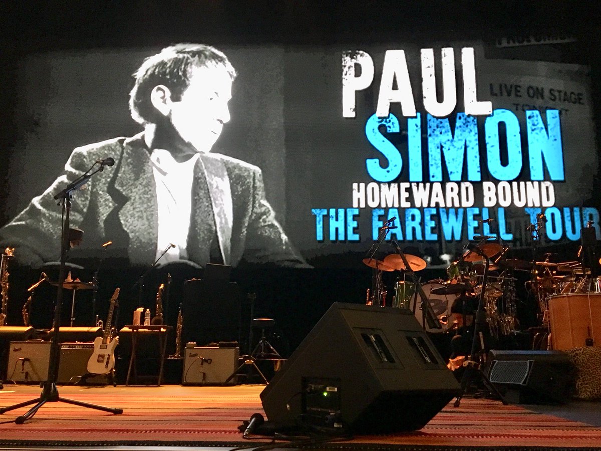 Looking forward to the #paulSimon #Homewardbound opening show in sunny Vancouver! Hoping for “Patterns” &amp; “Only Living Boy in NY” . Thanks Mr. Simon for you music over the many years <a href="/PaulSimonMusic/">Paul Simon</a> <a href="/PaulFredericSi1/">Paul Frederic Simon</a>