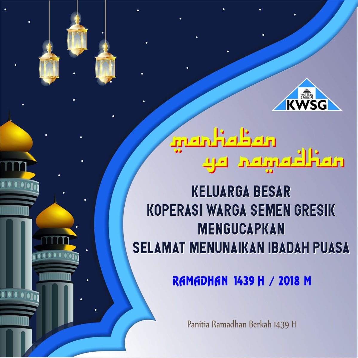 KWSGOfficial's tweet photo. Selamat pagi,  selamat menjalani #puasa   #Ramadhan 1439 hijriah. 

Semoga kita bisa meraih berkah #Ramadhan2018 dan menjadi pribadi yang lebih baik. Amin. #koperasi #KWSG https://t.co/u7xZi63lkX