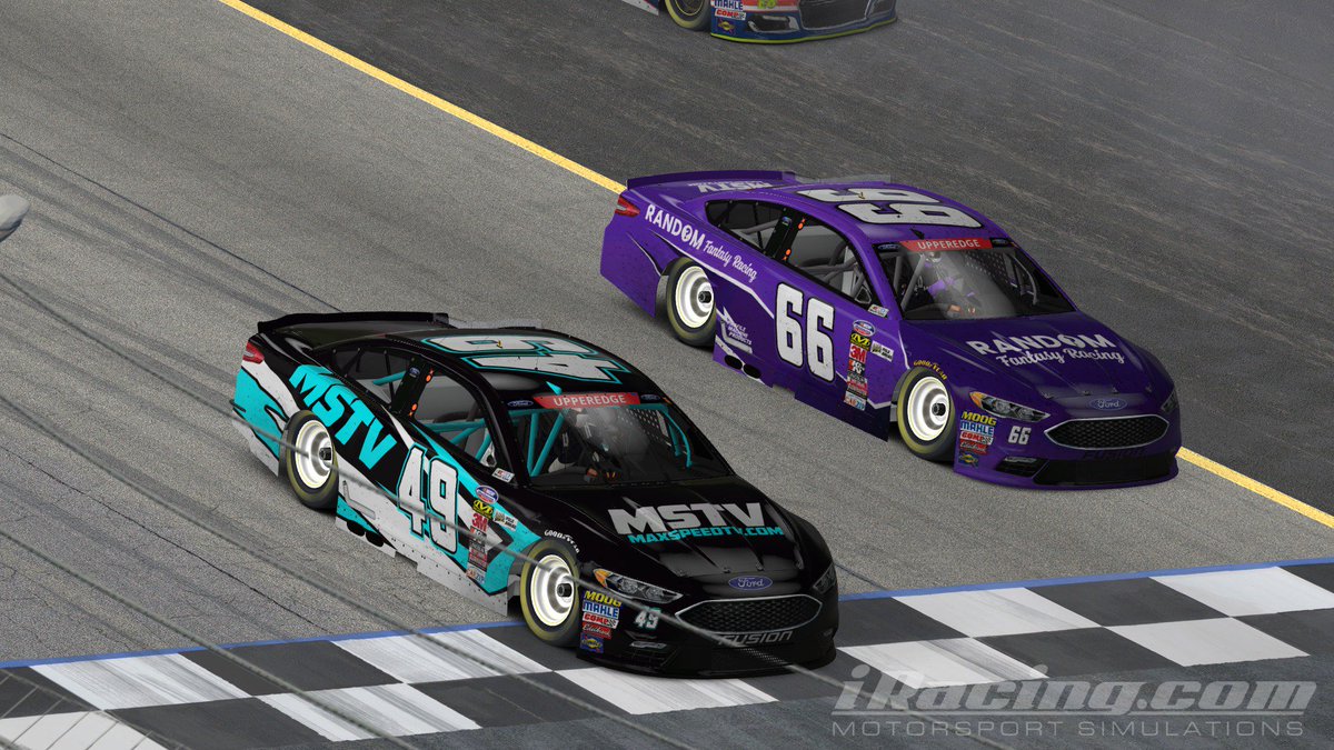 HDM4966's tweet photo. Wow! Intense 1 lap shootout made for an awesome finish!

9. Shane Nicewonger #49
10. Brandon Kauffman #66

Great race by both of the drivers, kept the cars clean!

#hammerdown https://t.co/q3Yixa1fQl
