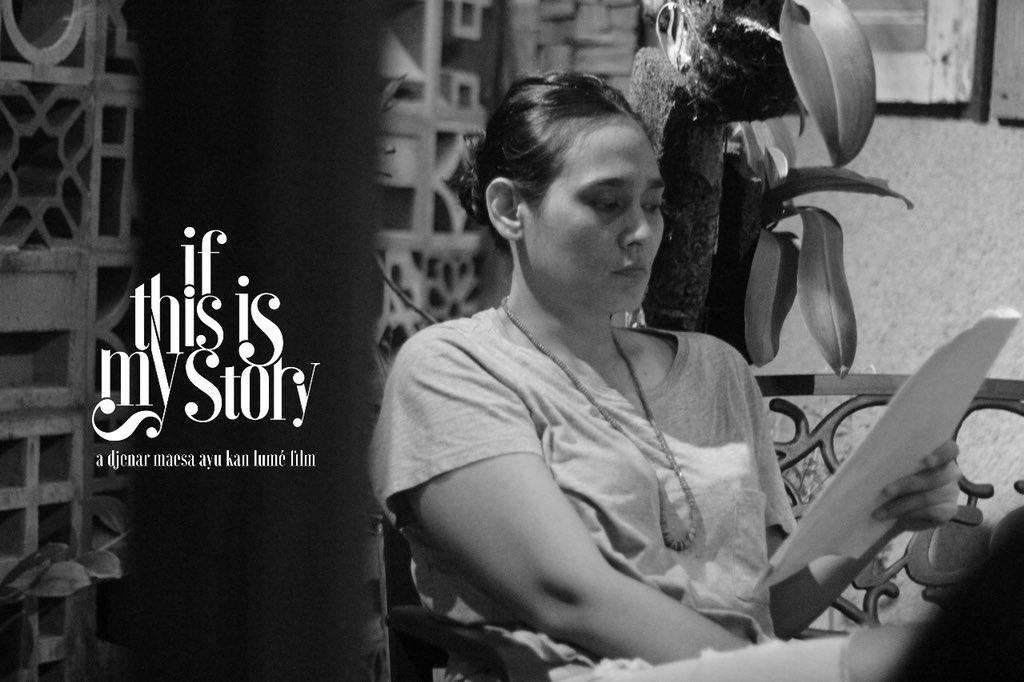 djenarmaesaayu's tweet photo. “IF THIS IS MY STORY”
a DJENAR MAESA AYU KAN LUMÉ new film ( @djenarmaesaayu @kanlume ) #READINGSESSION
Starring @inefebriyanti @officialpilarez @corneliosunny
Photo : @denyjoe_ @dearstudios
#ifthisismystorythemovie #djenarmaesaayu #kanlume #graphic #denyjoe #dearstudios https://t.co/u2eiGBFwlS