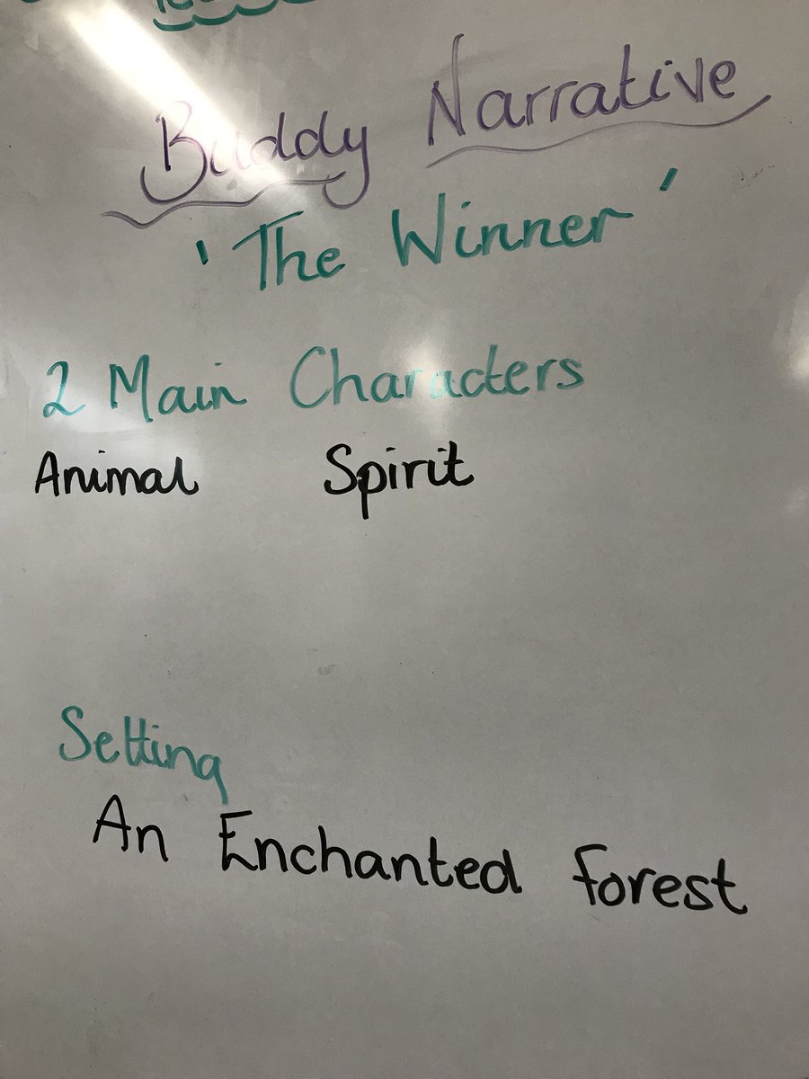 MrsBretag's tweet photo. Buddy Narratives in 5D! We brainstormed our main characters and setting as a class, now we’re sharing the writing of some pretty interesting stories. Stay tuned for the final products... @AitkenCreekPS https://t.co/R2bgMI9T1n