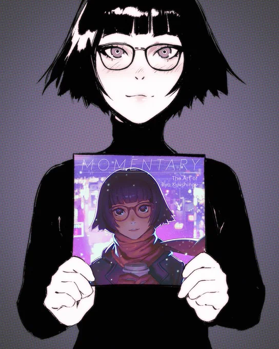 私の画集MOMENTARYが重版5刷になりました!皆さん、ありがとうございます!✨ https://t.co/uh24H5jpxD 