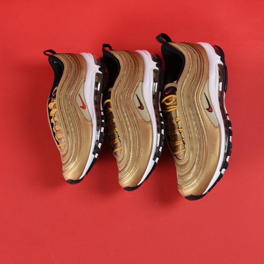 air max 97 metallic gold kids