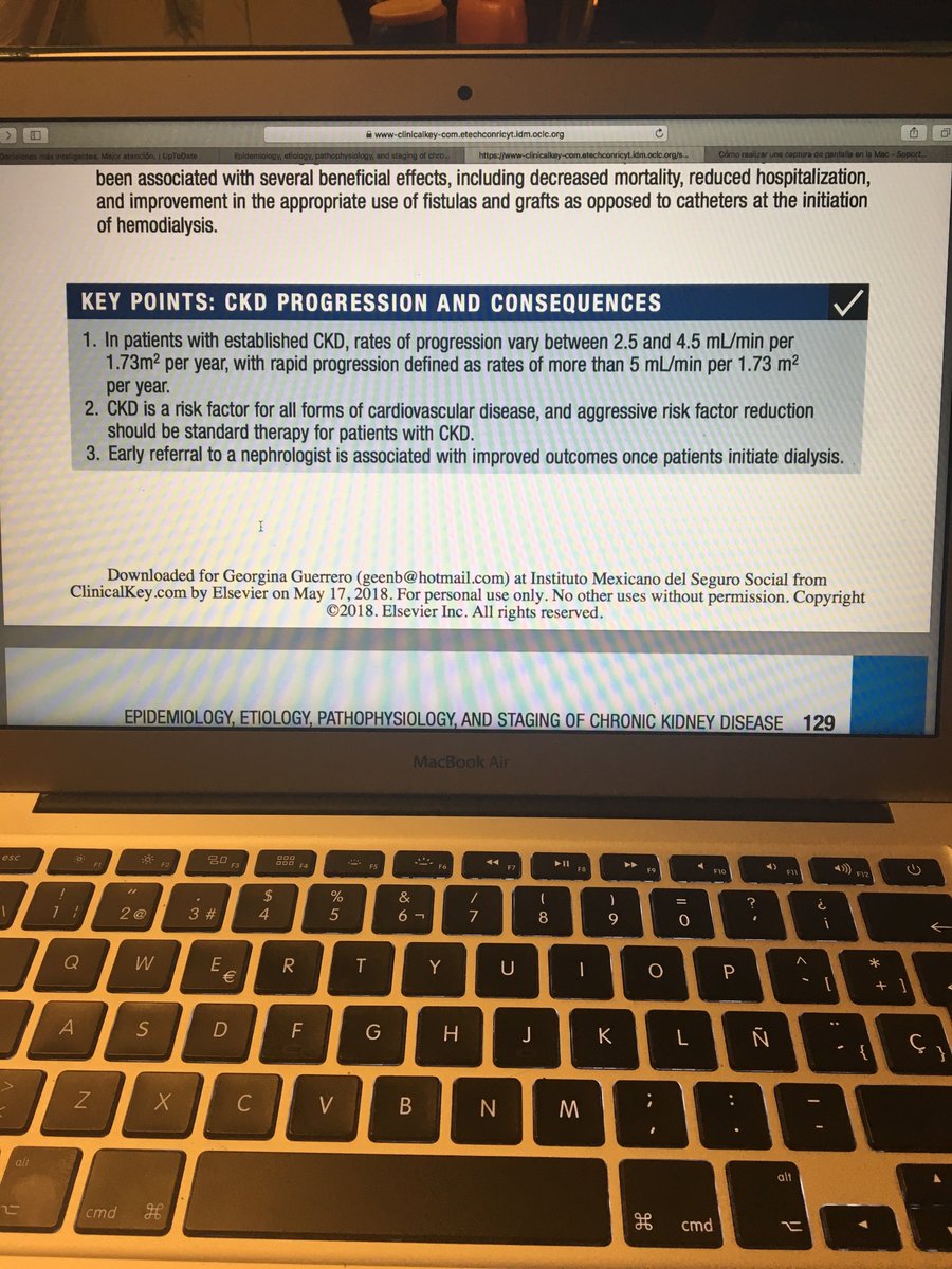 ginaguerrerob's tweet photo. Reading the questions i should ask to my interns on call tomorrow #CKD #nephrologysecrets This is being possible through the Mexican Social Security Institute Network, so proud of their effort of bringing us the latest books #IMSS 🇲🇽 @Nephro_Sparks @edgarvlermamd @NephRodby https://t.co/fdovyo7a7K
