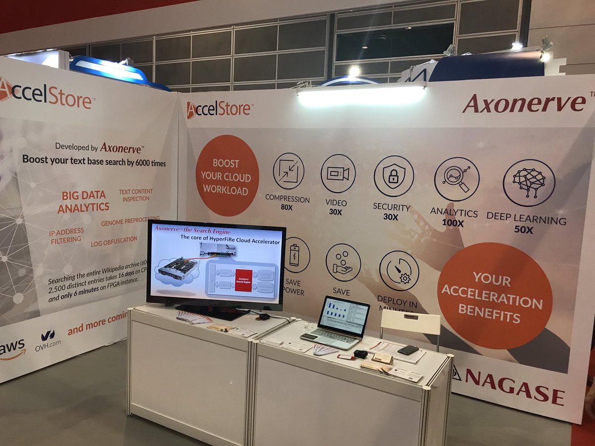 monboisset's tweet photo. Showing the Accelize offering at Cloud Expo Asia in Hong Kong with Partner Axonerve. https://t.co/fkZixLhVCB