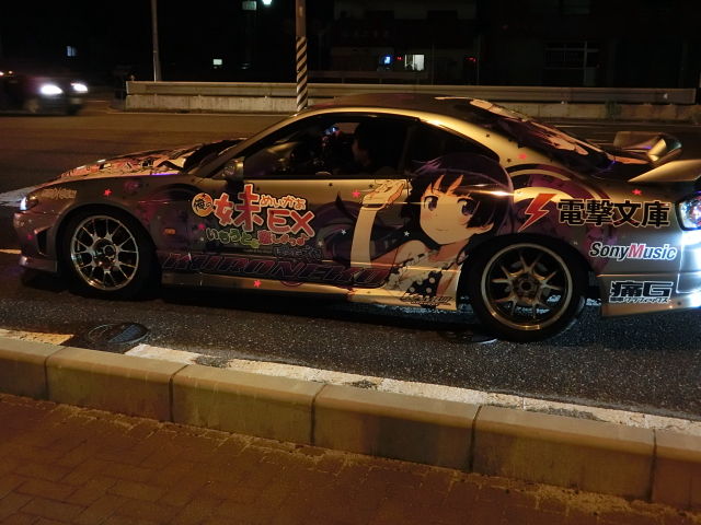 痛車仕様遍歴 俺妹 黒猫 ☆ﾟ 俺妹 黒猫 ☆ﾟ 俺妹 シスカリプス ☆ﾟ