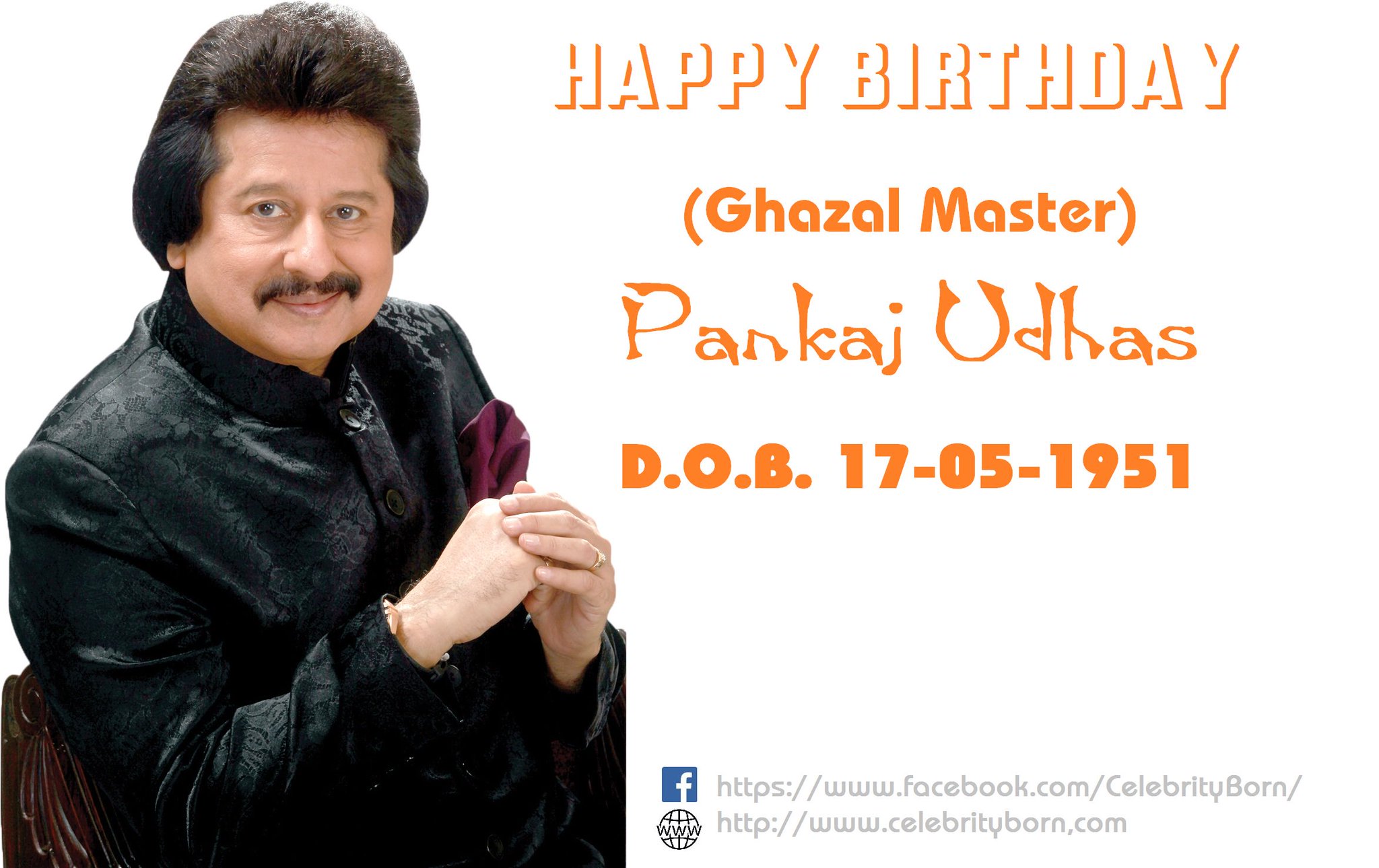Happy Birthday to Pankaj Udhas   About:  