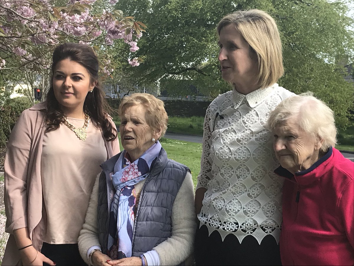 Delighted to have the crew from Killure Bridge Nursing Home in school last week to present us with €500 towards our Trishaw purchase.