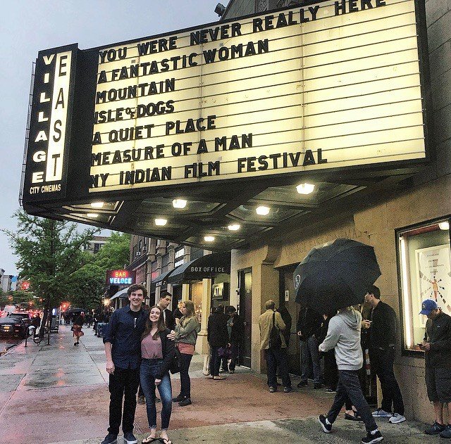 MOAMthemovie's tweet photo. HIghlights from our opening wknd at @CityCinemasNYC #VillageEastCinema in NYC w/ co-stars @followblakecoop &amp; @itsdanielleruss, screenwriter #DavidScearce &amp; author #RobertLipsyte! Don't miss this critically acclaimed, "smart, sweet &amp; uplifting" coming-of-age film! IN THEATERS NOW! https://t.co/bgfcImZZ8p