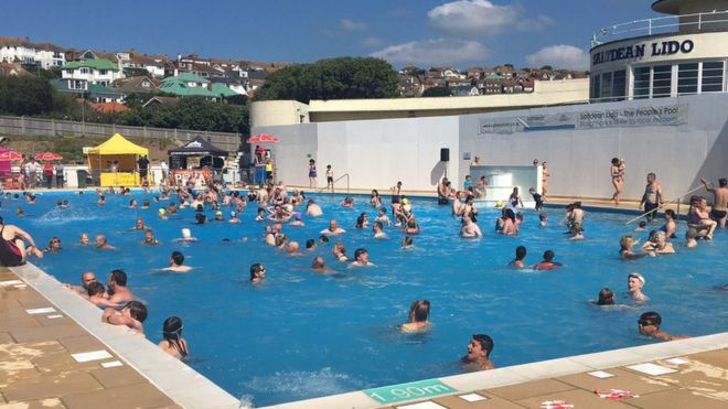 Saltdean Lido has raised nearly three quarters of the money it needs to secure a £4m grant to restore and preserve its iconic main building. Read more here: bbc.in/2L5E0Au