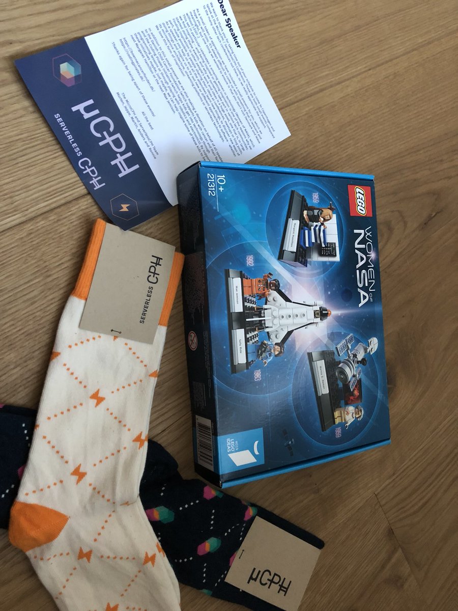 virtualgill's tweet photo. Amazing gift from organisers of #ServerlessCPH, and I love the message of being inspired and enabling others to be inspired! https://t.co/oUCcJXwLG4
