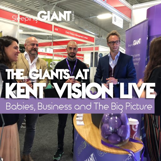 SleepingGiantM's tweet photo. Yesterday we went to @KentVisionLIVE and met up with some awesome #Kent #businesses such as @SupersonicPlay, @eccemedia and @hideoutuk. See our roundup of the day here: https://t.co/7PsVKd9zTN #KentVisionLive https://t.co/REJX7WmO1p