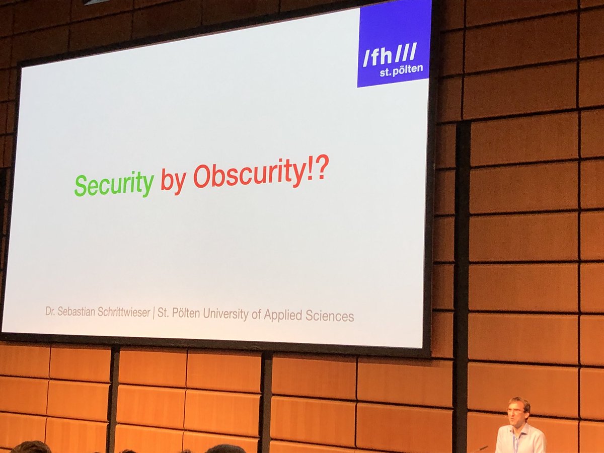 LarsRoettig's tweet image. Security Talk at the #WeAreDevelopers2018 #Security