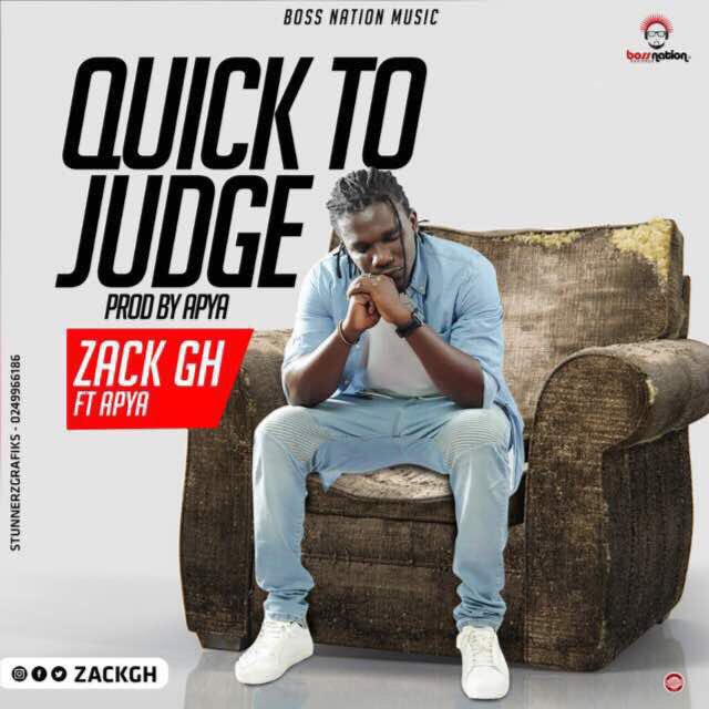 officialzackgh's tweet photo. #QuickToJudge. I walk slowly, but I never walk backward. Never be Quick in Judging. Audio Dropping on the 18th May 2018, Tomorrow and Video follows on 25th....#ZACKGH #BNM #TeamBossNation
#Quick_To_Judge 
#Smile4Me😂 https://t.co/pMzHTBRxfL