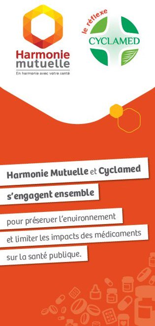 hmutuelle's tweet photo. Harmonie Mutuelle soutient la mission de @Cyclamed_France pour réduire les risques et l’impact que peuvent avoir les médicaments sur notre #Santé et notre #Environnement #Santédurable #cyclamedcp2018 https://t.co/3C10OwWqzq