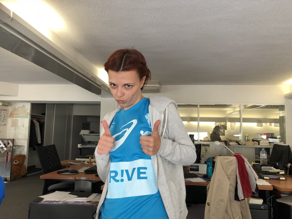 EAuffret's tweet photo. @MaryneLeGoff donne de sa personne ce matin pour identifier les 3 points clés de Courir à Brive qui aura lieu vendredi 25 mai. #running #Brive #jaitestépourvous #coursForest https://t.co/buIlRvL6wN