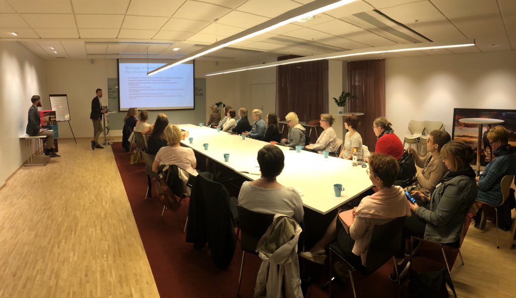 montisera's tweet photo. @montisera visiting @foretagarna with @AVOThanke partners #4av5jobb #circulareconomy #biotalous @Biotalous #bioeconomy #biokiertotalous https://t.co/wwqW2rtLdB