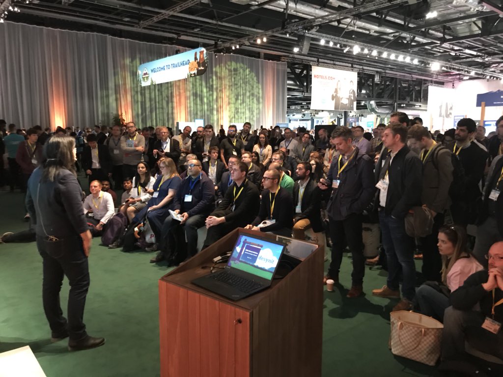 pchittum's tweet image. Two more talks on Lightning Components and ALM with #git and #salesforcedx. Great job @bob_buzzard @ChrisBacon85 and @edith_mxuk