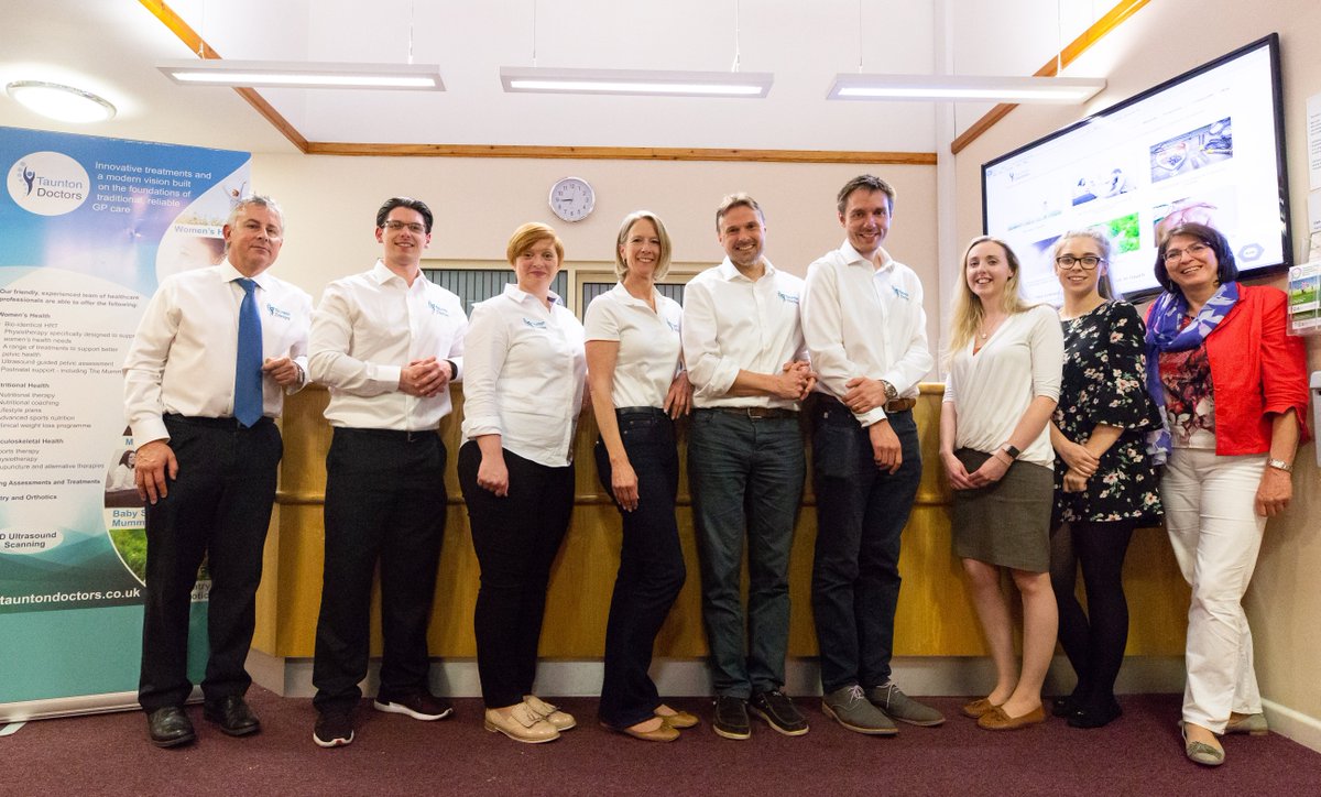 taunton_doctors's tweet photo. Meet The Team! Over the next few days and weeks we plan to introduce each Team Member to you so you can see who will be delivering each treatment/service. Check the website for more details https://t.co/0r4EAuGutS https://t.co/yeQMBaryiS