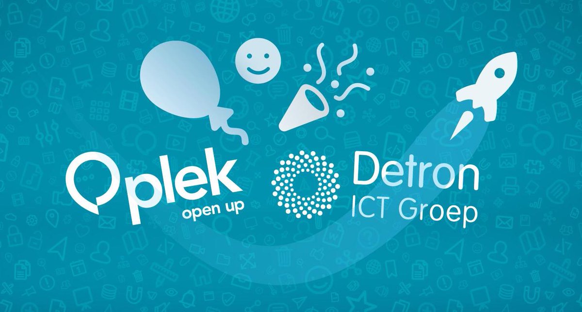 Het is feest, want Plek heeft 100 klanten! En wat een mooie 100ste klant: @DetronICT! We gaan samen ook de koppeling van Plek met #Office365 optimaliseren. Meer over ons partnerschap: press.plek.co/165518-detron-…