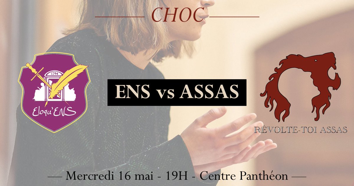 Éloqu'ENS - Club débat ENS Ulm tweet media