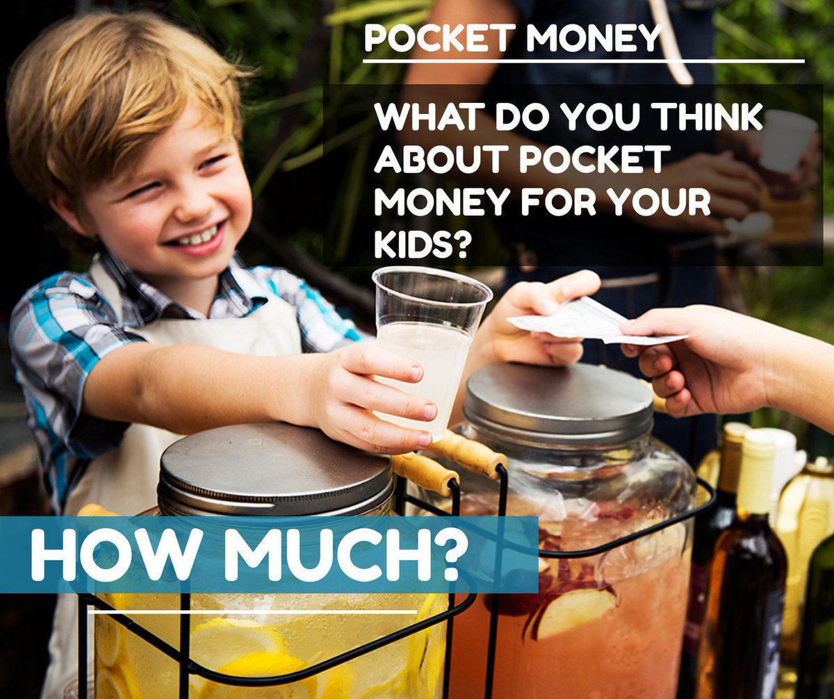 MumsMail's tweet photo. What do you all think about pocket money? How much is too much and how do they earn it?
Let us know! 🤔
#MumsMail #PocketMoney #HowMuchIsTooMuch #Kids #Children #Happy #Smile #Fun #Chores https://t.co/EuzD6rb0wA